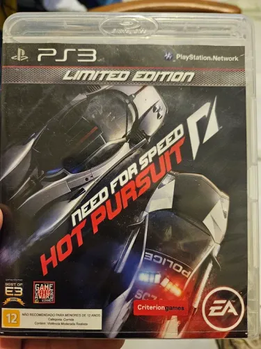 Vendo jogo PS3 original Need for Speed Hot Pursuit