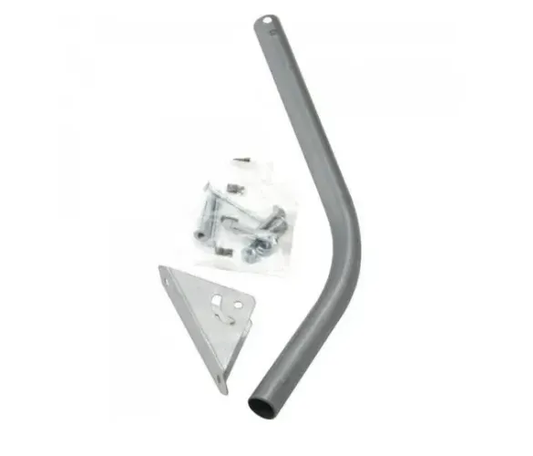 Kit Suporte Base Mastro P/ Antena Externa Uhf Vhf Universal