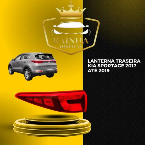 Lanterna Traseira Kia Sportage 2017 até 2019