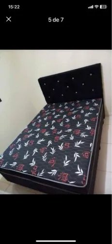 Cama box casal selena/ pronta entrega