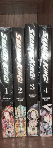 Mangás Shaman King vol 1 ao 4