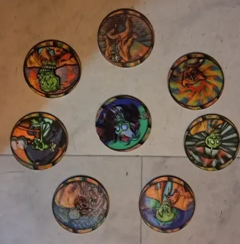Coleção de Tazos "O Máskara" (8 unidade)