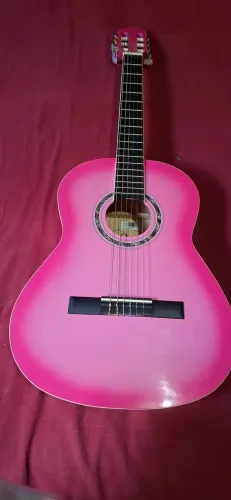 Violão Rosa Giannini com 2 palhetas e 1 afinador
