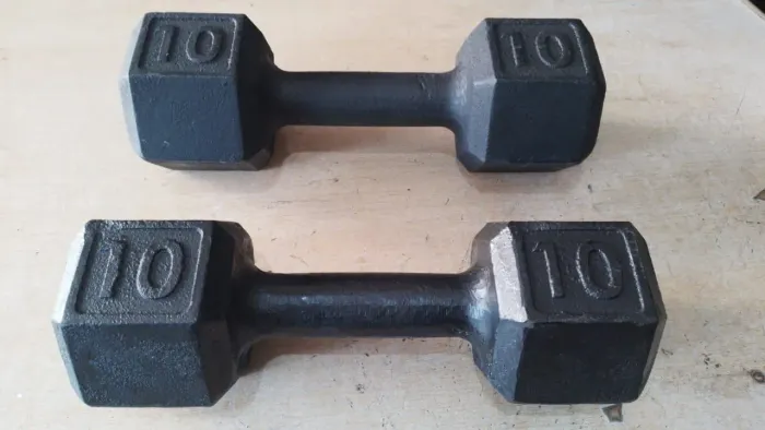 Halteres novo  10kg cada