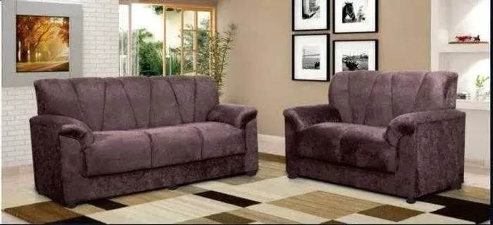 Sofá 2 e 3 Lugares 1,25m e 1,65m Suede(ENTRERGAMOS EM ATE 24 HORAS)