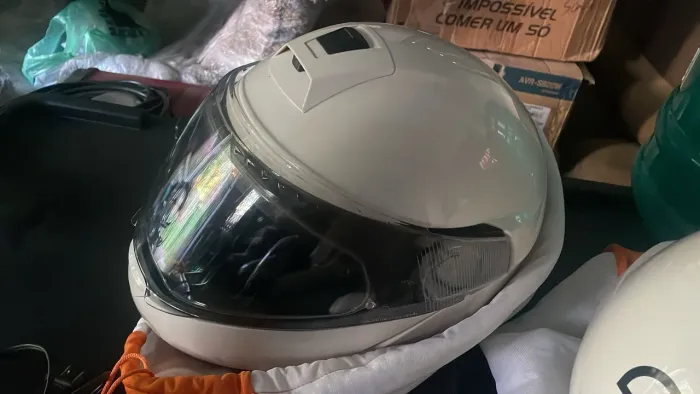 Capacete Schubert C4 Branco M/57