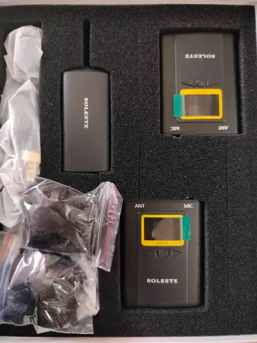 Kit Microfone Sem Fio lapela