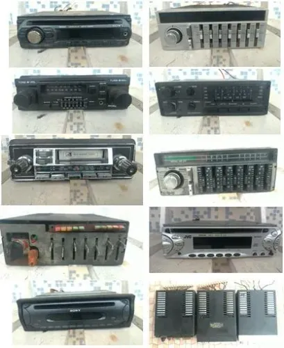Toca Fitas / CD Amplificador - TKR TOJO SONY JVC ROADSTAR