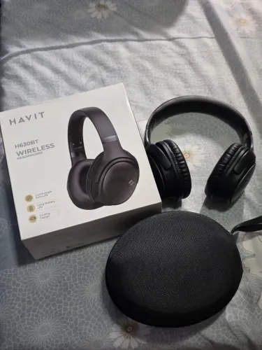 Fone de ouvido Havit H630bt Bluetooth com entrada para cartão de memória