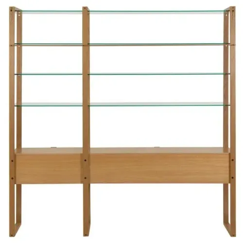 ESTANTE COM 2 PORTAS BASCULANTES 2 M X 2,11 M TOARI - Tok&Stok 50 % de desconto