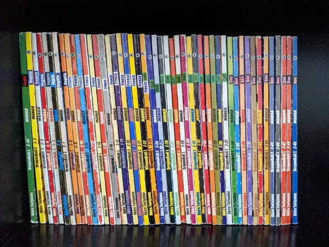 Coleção de Mangás Dragon Ball Z - Volumes 1-49 (exceto 13) - Editora Conrad - Ótimo Estado