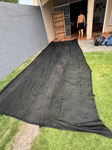 Tela de proteção para piscina  7,5m x 3,5m
