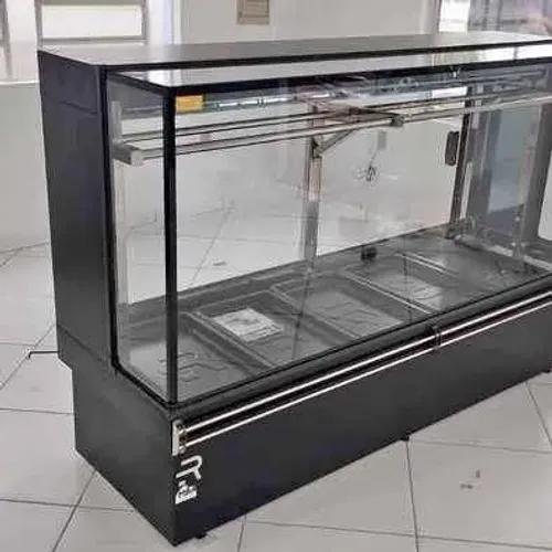 Balcão expositor horizontal açougue 2M vanguard top ar forçado Refrimate - Marcos