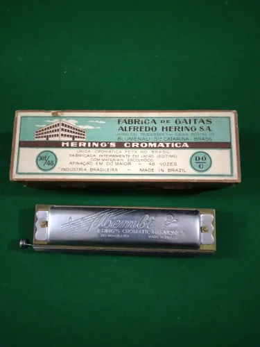 Gaita Cromática Hering's Membi 501/48 relíquia 
