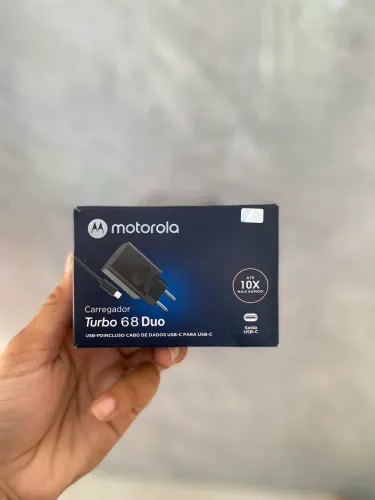 Carregador motorola 68w turbo - ENTREGA A DOMICÍLIO