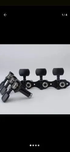 Tarraxas 18 dentes rolamentadas para Violão - Novo!