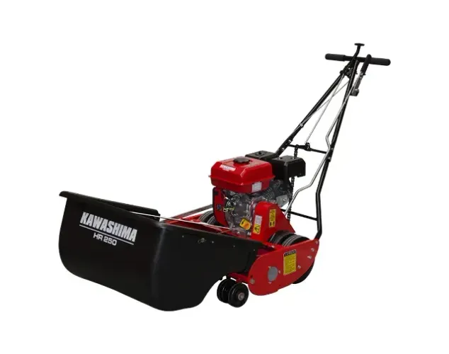 Cortador de Grama Helicoidal a Gasolina 7 HP Tracionado Kawashima HR250