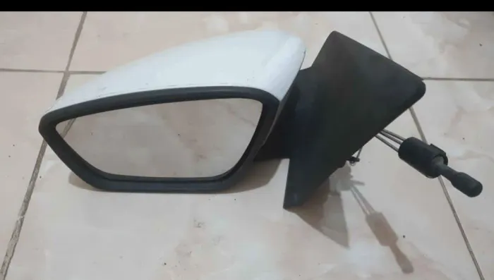 Retrovisor manual Ford Ka Lado Esquerdo 2015 a 2020 branco original retrovisor Ford Ka