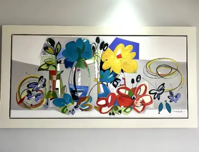 Quadro Óleo sobre tela - Machado (167x87)