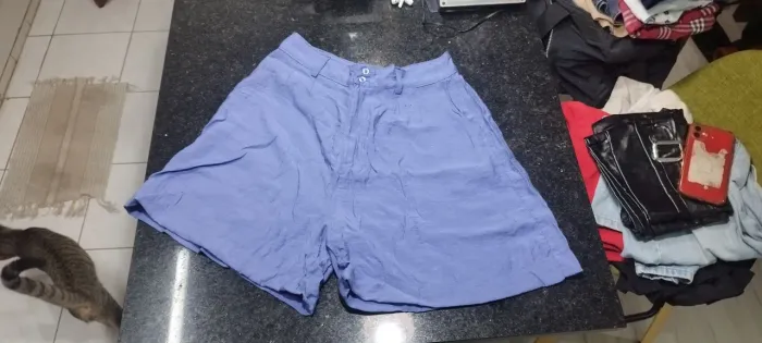 Shorts Zinzane Azul Claro