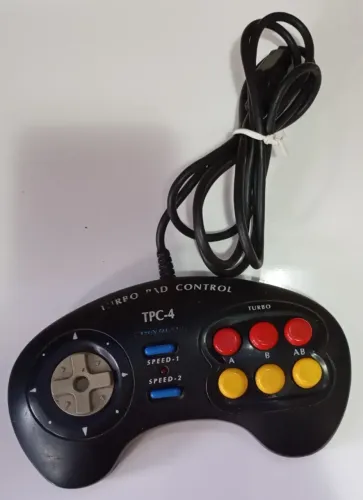 Controle TPC 4 Dynacom Pra Master System E Atari