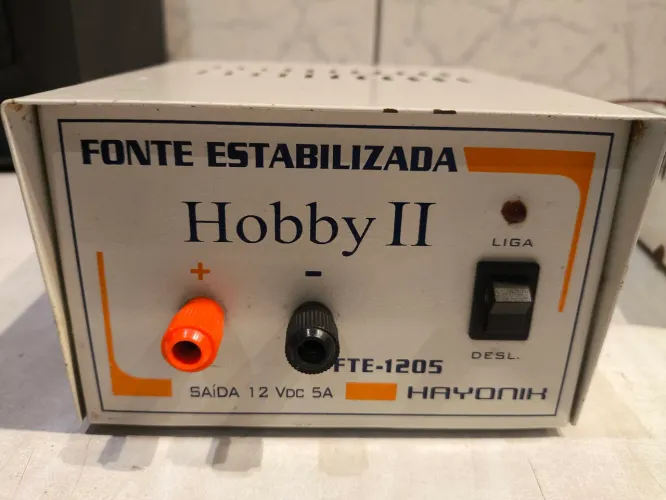 Fonte estabilizada Hayonik FTE 1205 HOBBY II  ou HY 123/5  