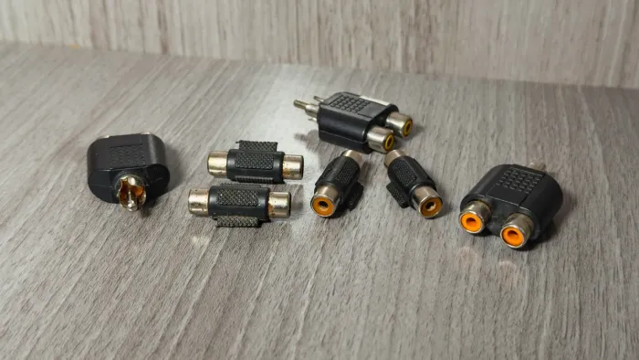 Adaptadores RCA extensor ou Y