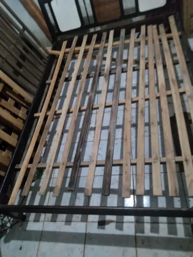 cama madeira maciça casal forte entrega