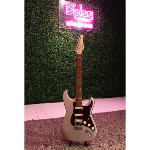 Guitarra Benson Stratocaster Hardy S 902 M CG/TT MH Chrome + Bag