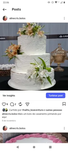 Bolos, docinhos e doces personalizados
