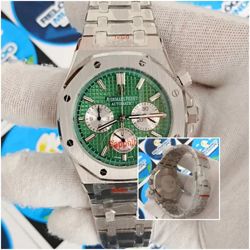 Relógio AUDEMAR PIGUET ROYAL OAK FUNDO VERDE