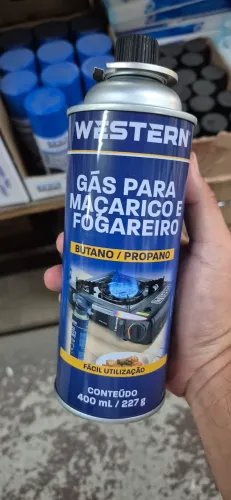 Gás para maçarico/fogareiro