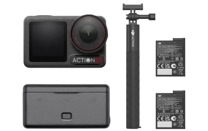 GoPro DJI Osmo Action 5 Pro + Kit Completo | 3 Baterias + Mala + Capa | Como Nova!