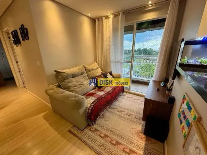 Apartamento com 2 dormitórios à venda, 49 m² por R$ 385.000,00 - Ferrazópolis - São Bernar