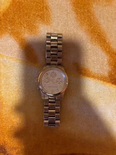 Relógio Michael Kors Runway Feminino Em Aço Dourado