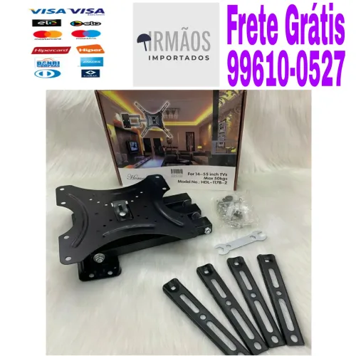 Suporte Articulado para Tv de 14 a 55 Polegadas
