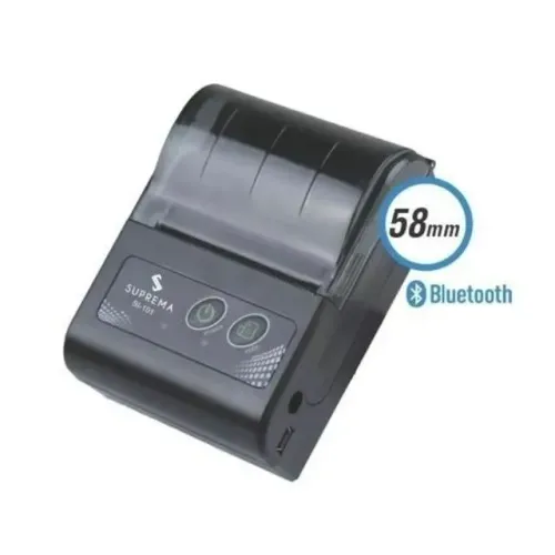 Mini Impressora Térmica Bluetooth e USB 58mm Suprema SI101 - WZetta