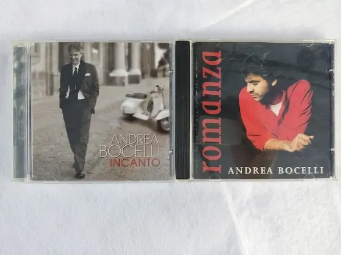 Kit 2 Cds Andrea Bocelli - Incanto 2008 - Romanza 1996
