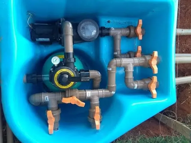 Venda e instalação casa de máquinas para piscina 