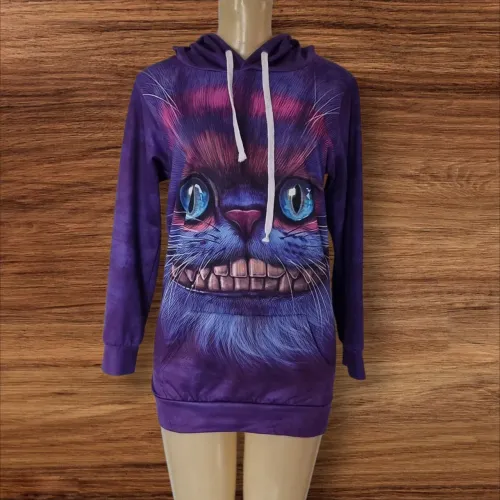 Moletom Gato Cheshire - Alice no País das Maravilhas