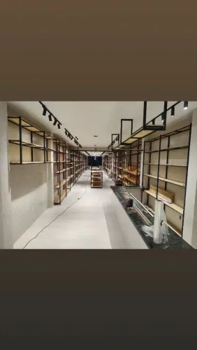 Fabricação de estantes industrial
