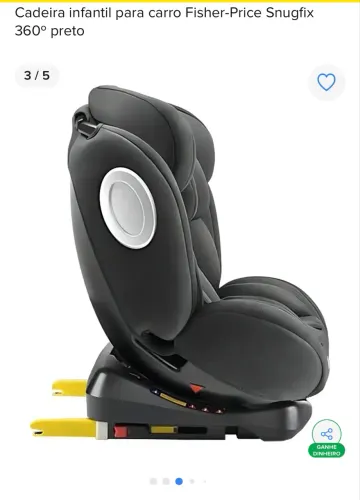 Cadeira infantil para carro Fisher-Price 360º