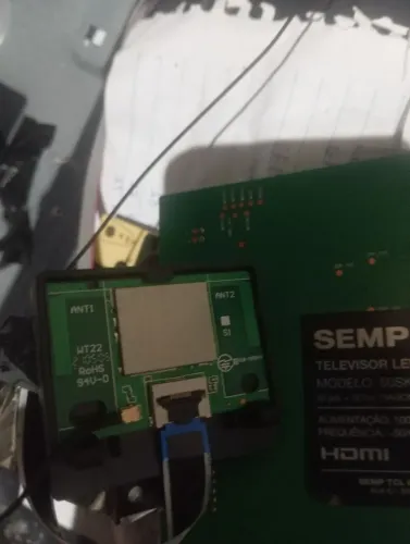 Wi-fi retirada de tv display partido modelo tá nas fotos
