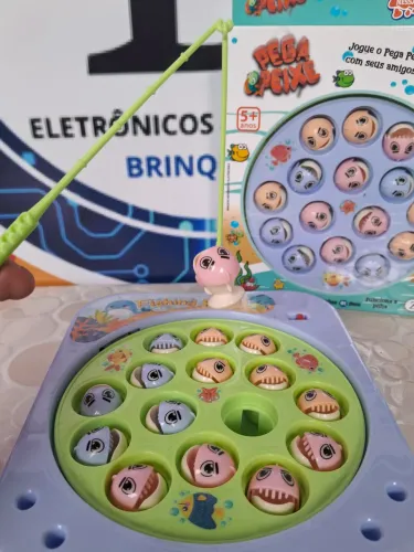 Jogo de Pescaria Infantil Eletrônico - Diversão Garantida!