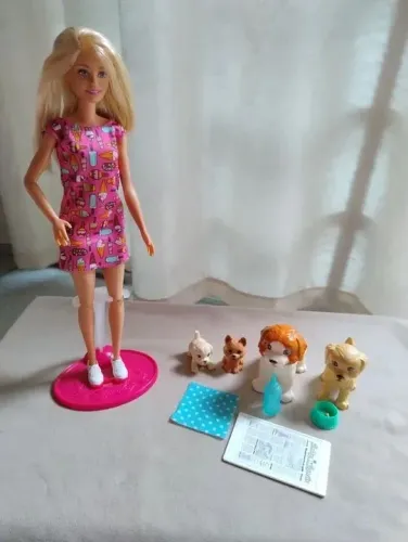 Barbie treinadora de cachorrinhos 