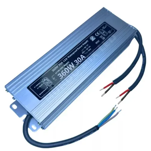 FONTE BLINDADA IP67 12V W:360;A:30