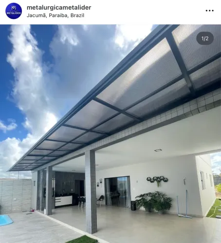 Coberturas em policarbonato 