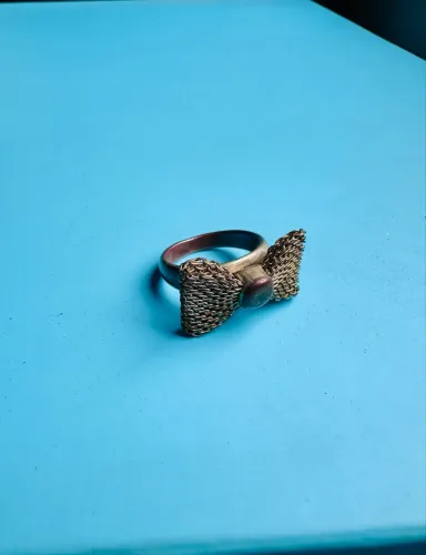 Anel Laço Dourado Accessorize