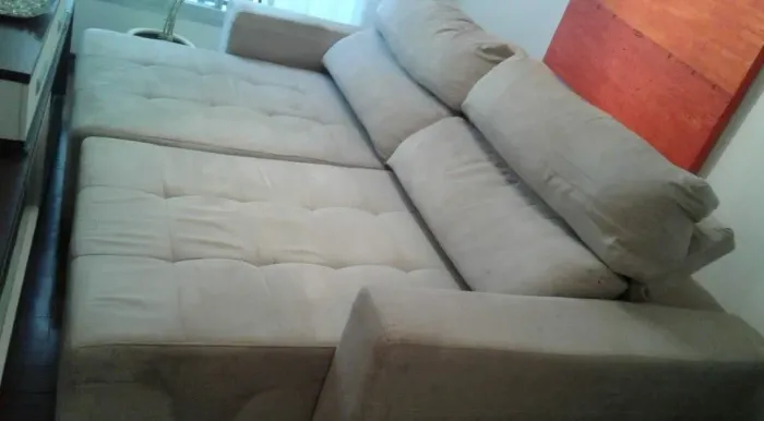 Sofá Grande Retrátil 3 Lugares