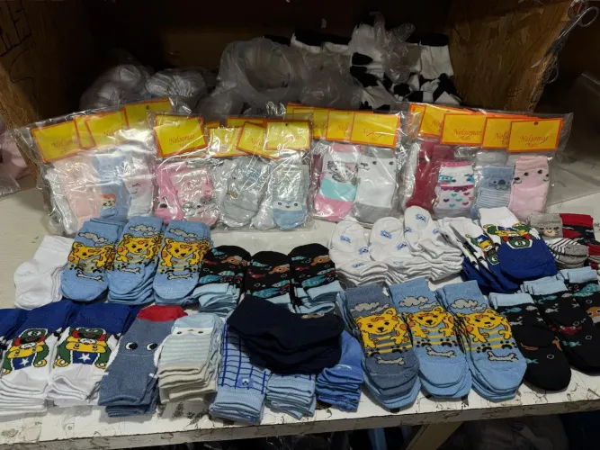 Meias de bebê 